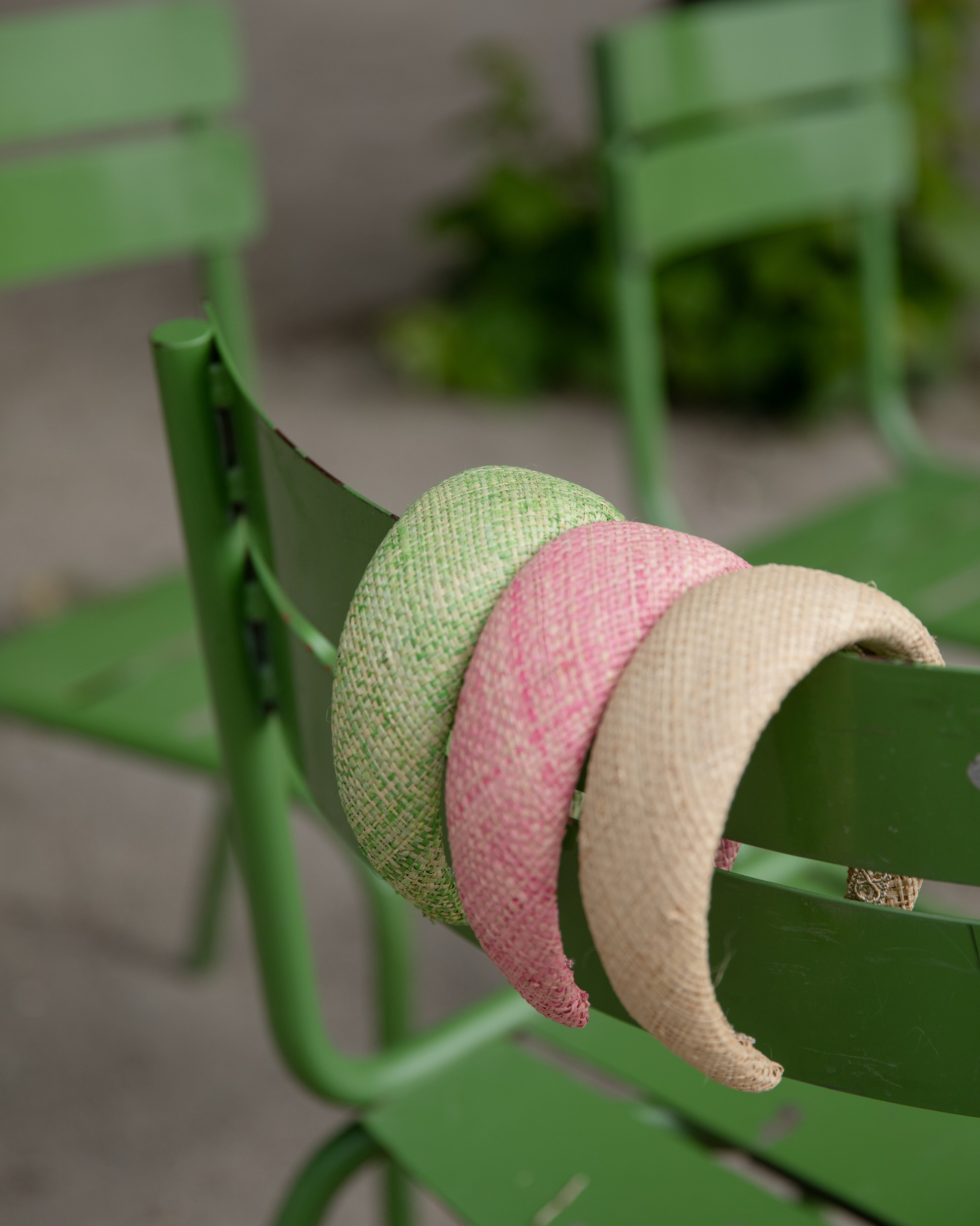 Classic Grenelle raffia Green