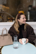 Classic Grenelle in chocolate satin