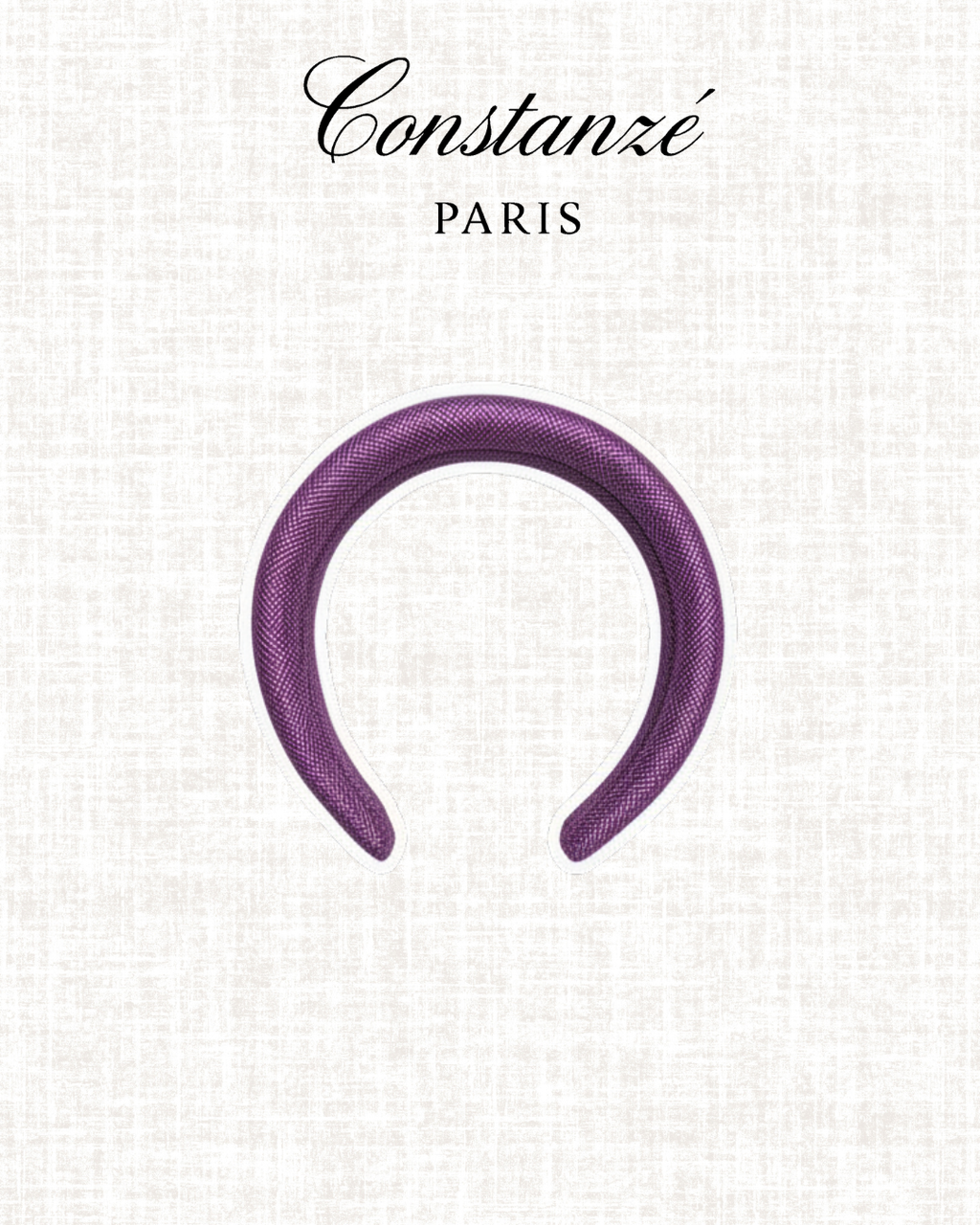 Classic Grenelle parme Sinamay