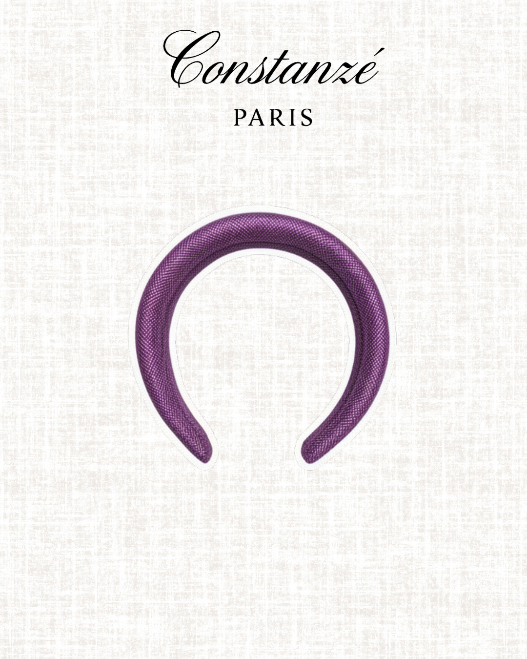 Classic Grenelle parme Sinamay