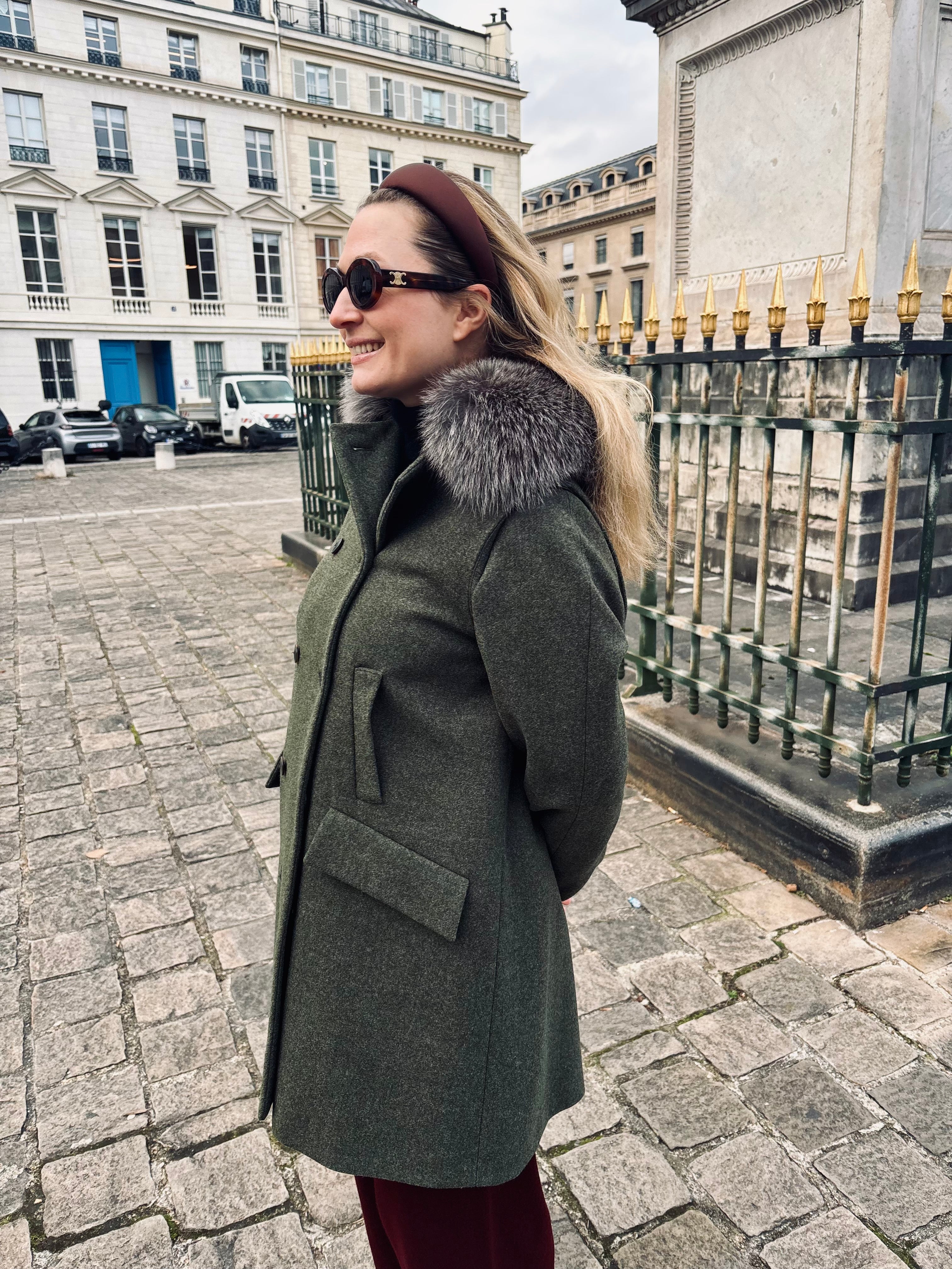 Classic Grenelle in chocolate satin