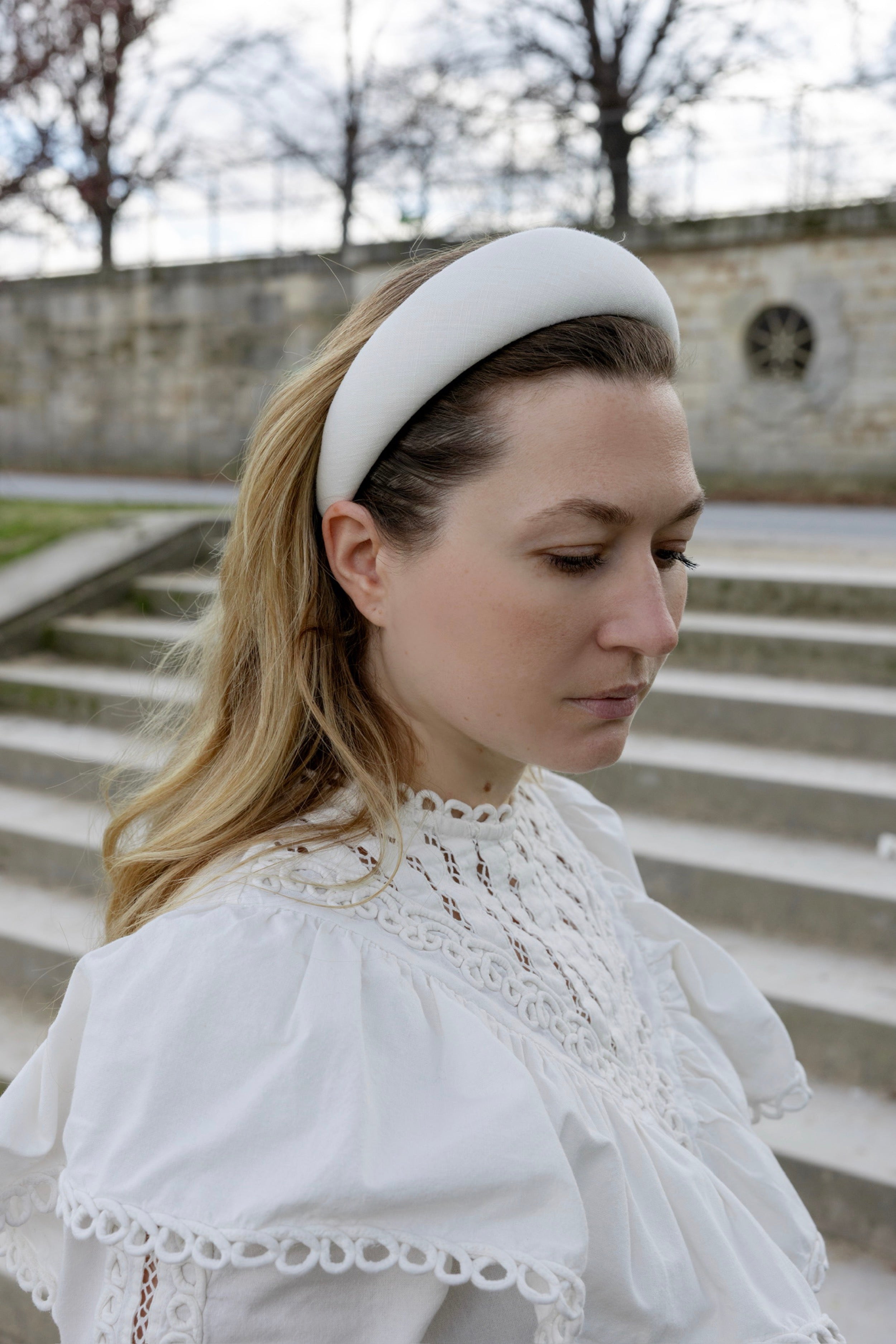 Classic Grenelle White linen