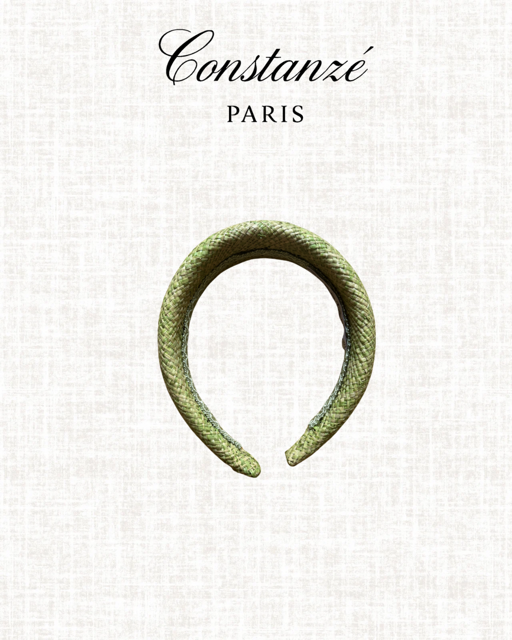Classic Grenelle Olive Green raffia