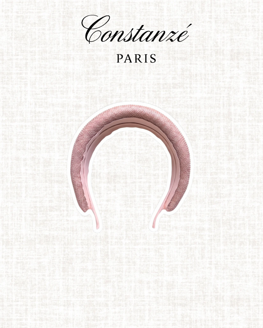 Signature Leonor Rosé Sinamay /sisal