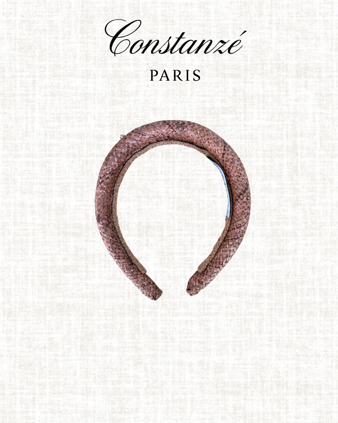 Classic Grenelle terracotta raffia