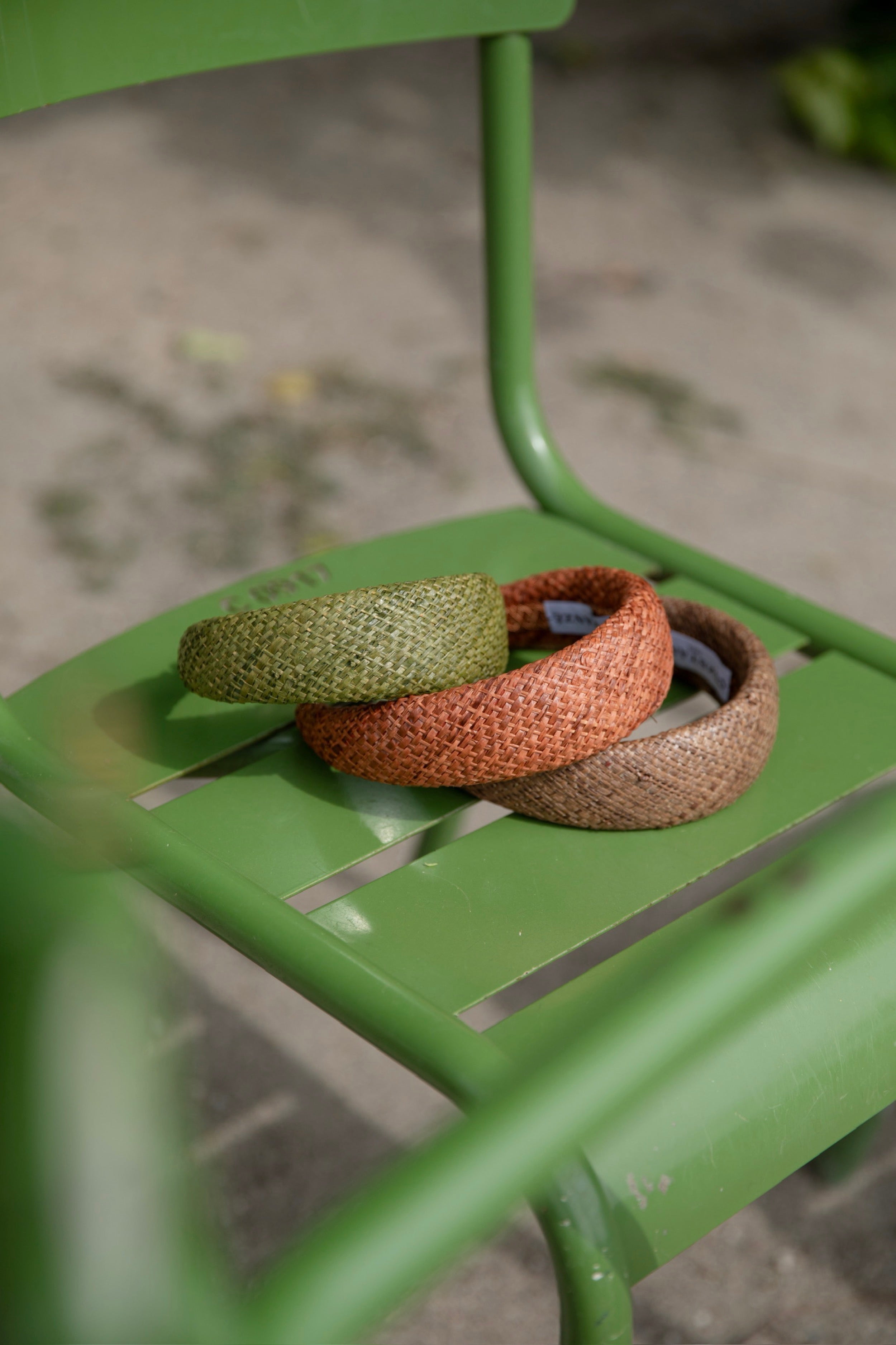 Classic Grenelle terracotta raffia